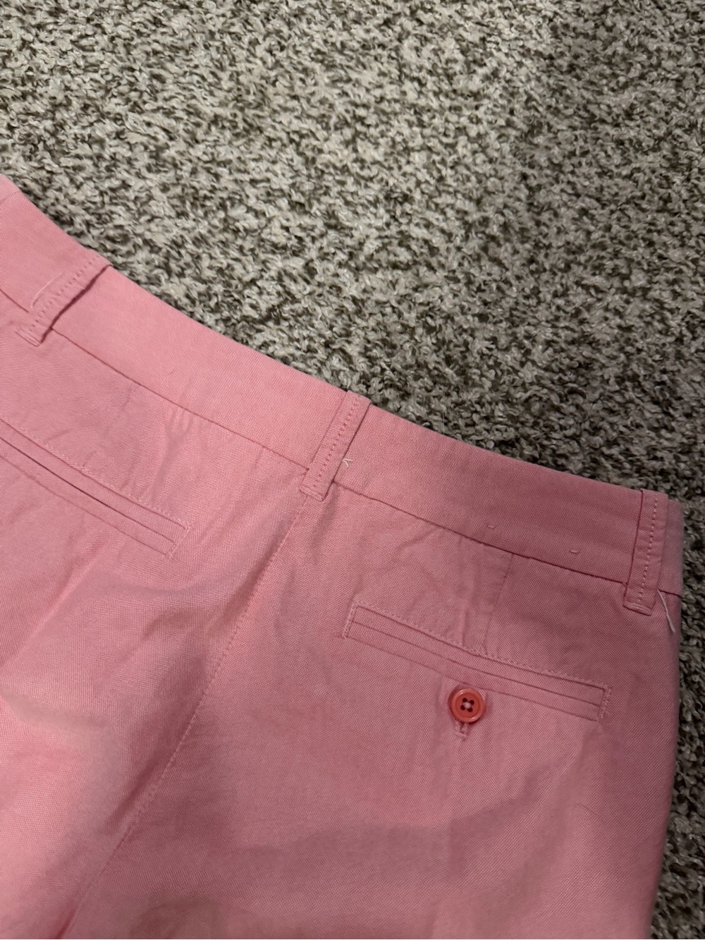 J crew Women’s Pink Casual Linen-Blend Shorts 6 - Picture 4 of 6